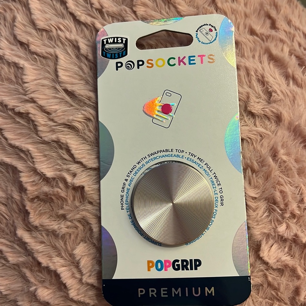 NEW POPSOCKET PREMIUM* PHONE GRIP & STAND WITH SWAPPABLE TOP